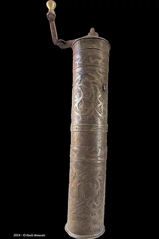 antique turkish coffee grinder