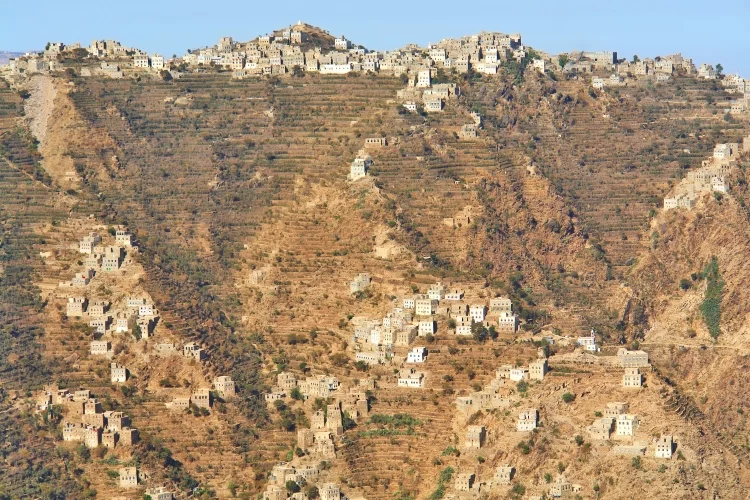 Taiz a city in southwestern Yemen, located in the Yemeni Highlands, near the port city of Mocha on the Red Sea