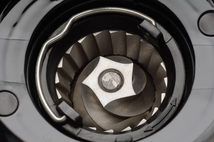 Coffee burr mill grinder conical blades