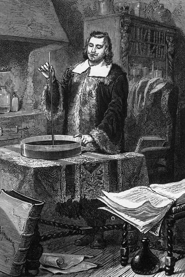 Evangelista-Torricelli-physicist-Italian-mercury-barometer